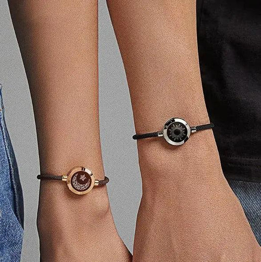 Sun-Moon Smart Sensing Couple Bracelet - Shop A Present