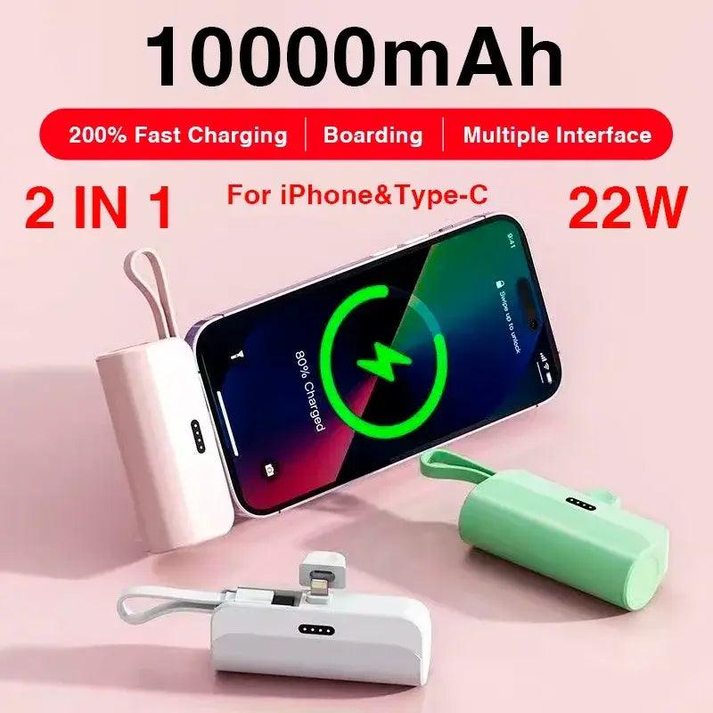 Mini Wireless Power Bank - Fast Charging - Shop A Present